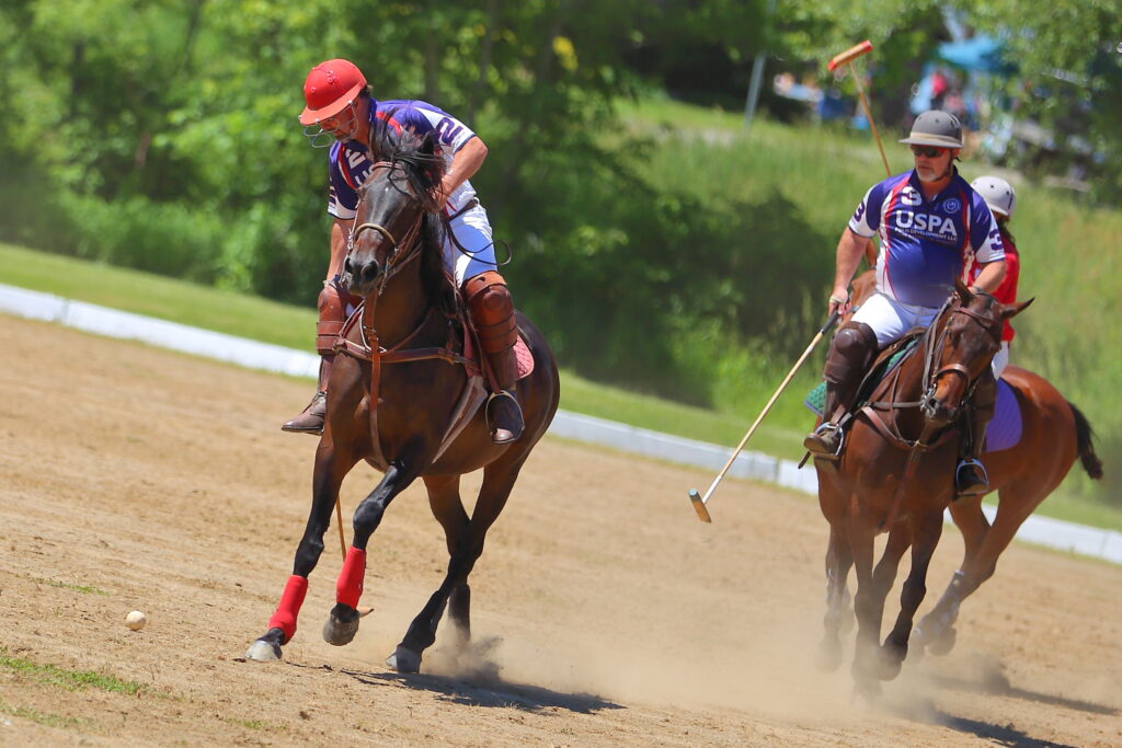 Darlington Polo Club plays at Darlington Days.  Photo: Kevin Farkas, June 4, 2022.